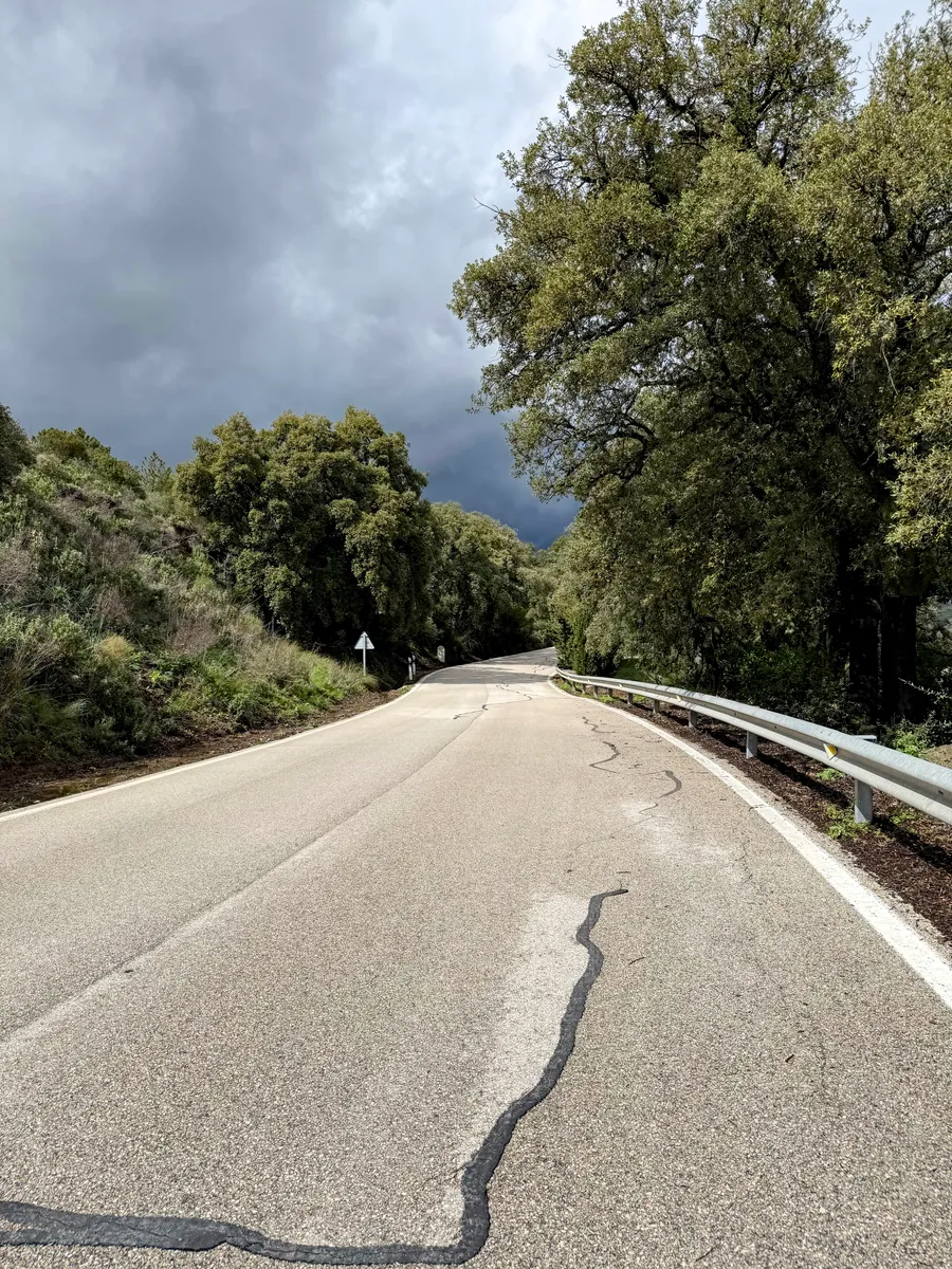 Dark clouds that made me turn back