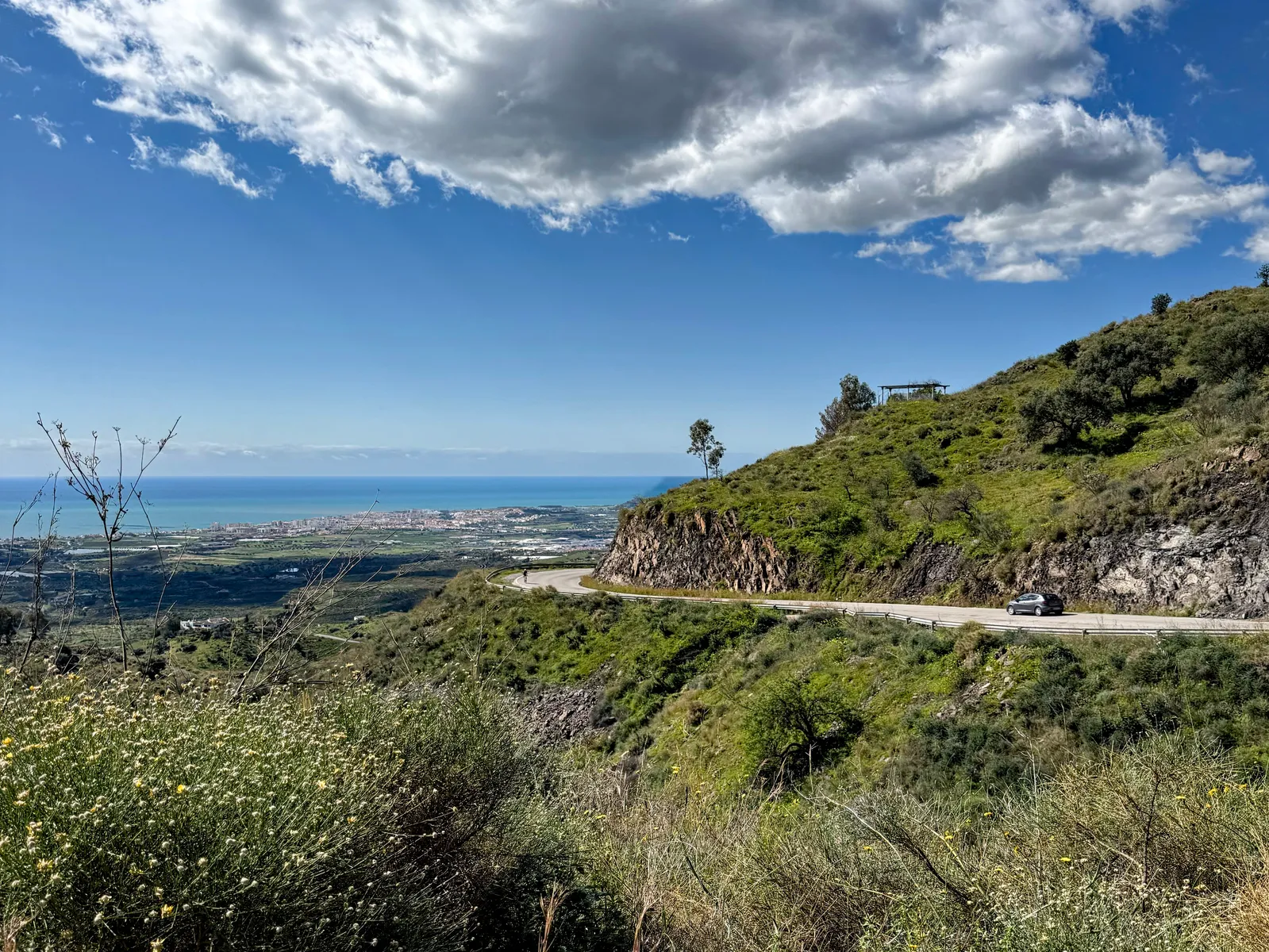 Climbing out of Vélez-Málaga
