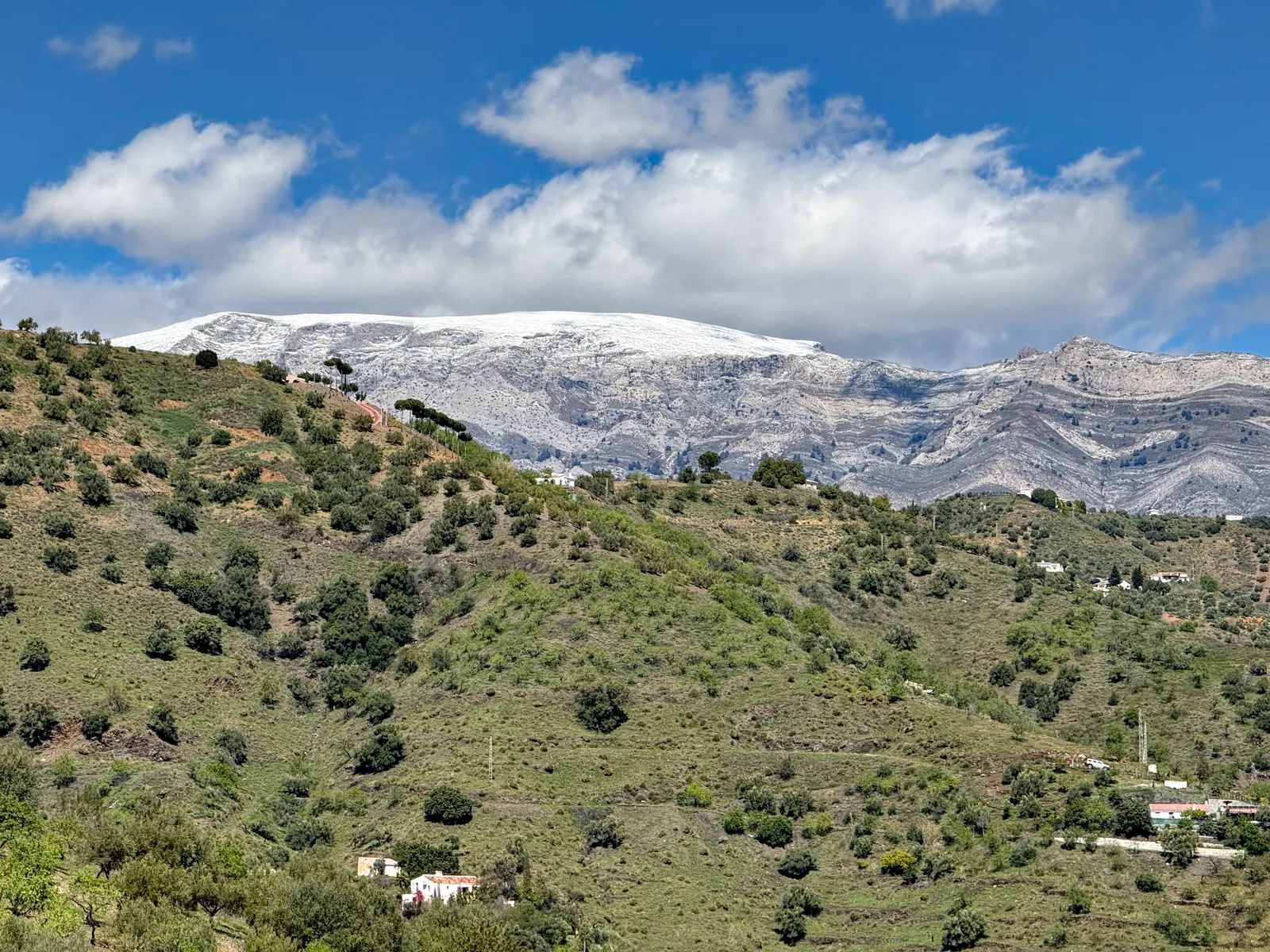 Sierra Nevada in the distance