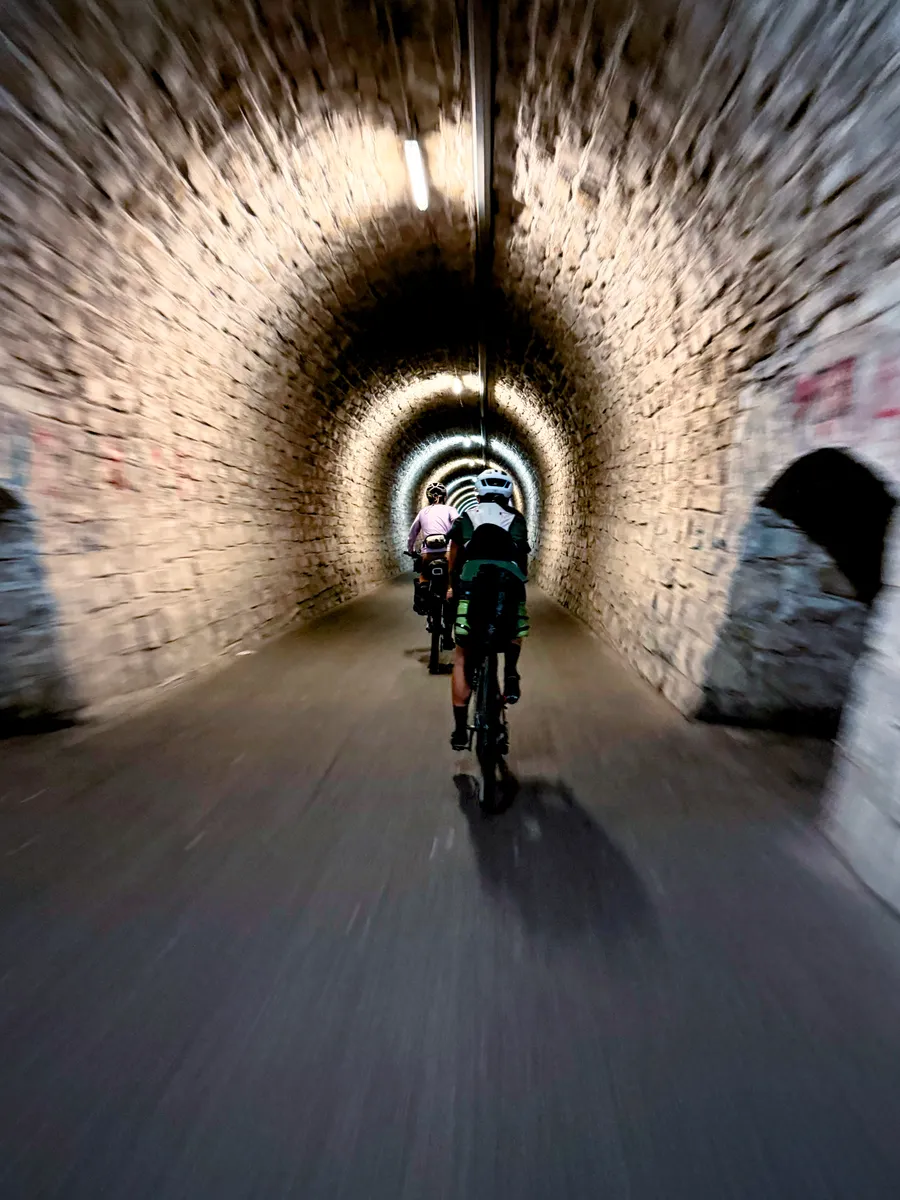 In the tunnel from Portorož