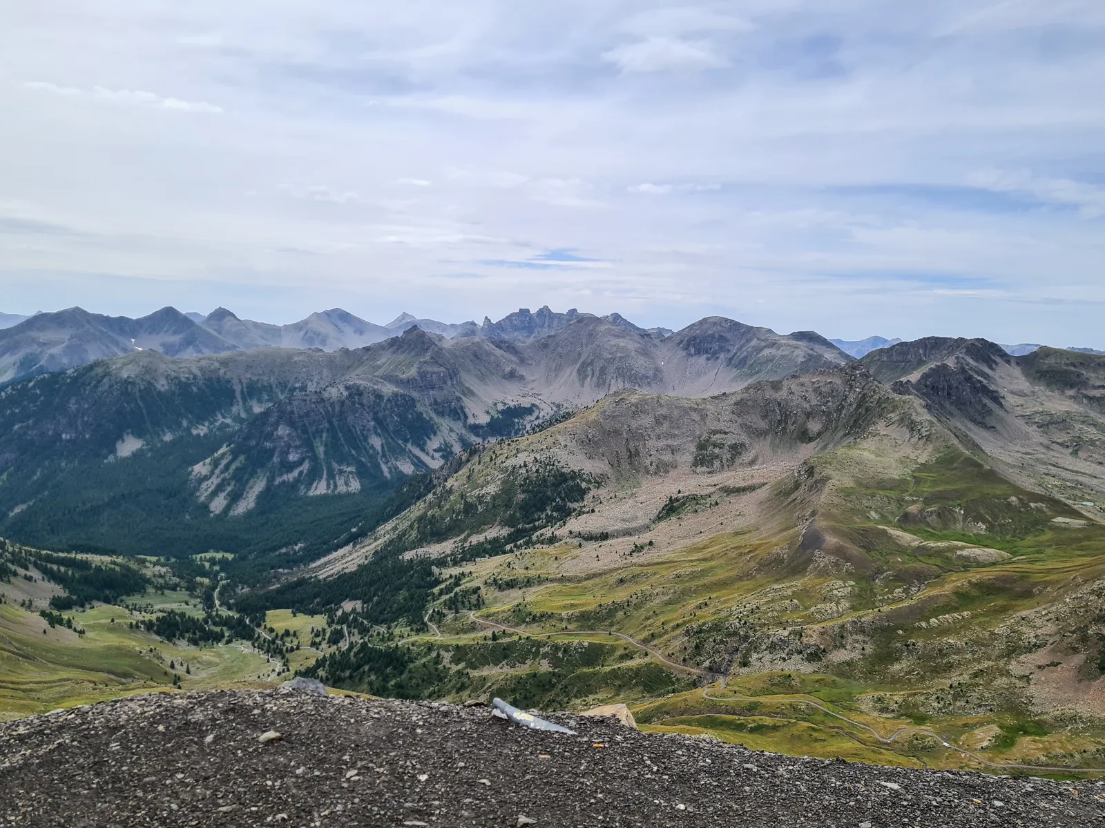 View from Cime de la Bonette