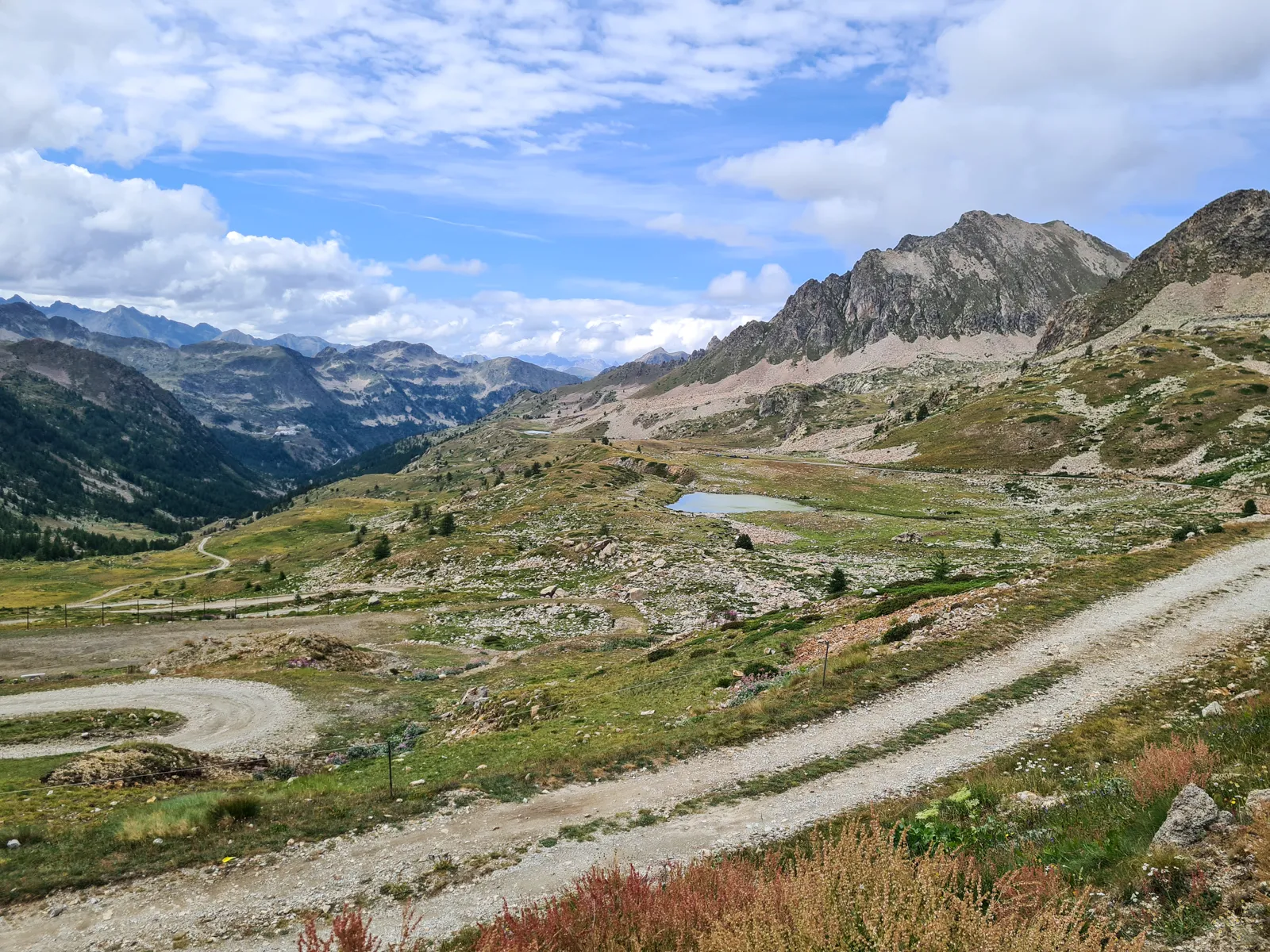 View from Col de la Lombarde